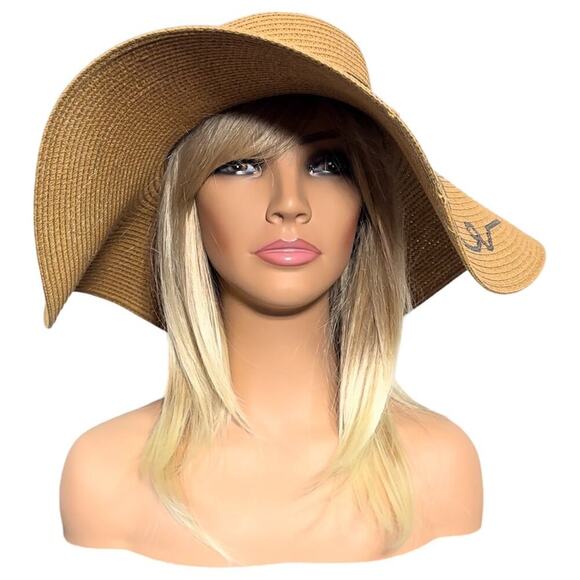 Large Brim Beach Sun Hat "Do Not Disturb" - Picture 4 of 11